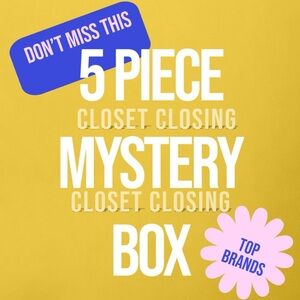 Closet Closing Sale New Inventory Anthropologie J Crew Urban Outfitters NWT 5 pc